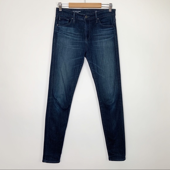 AG High Waisted Farrah Skinny Jeans Size 27 - Picture 2 of 8